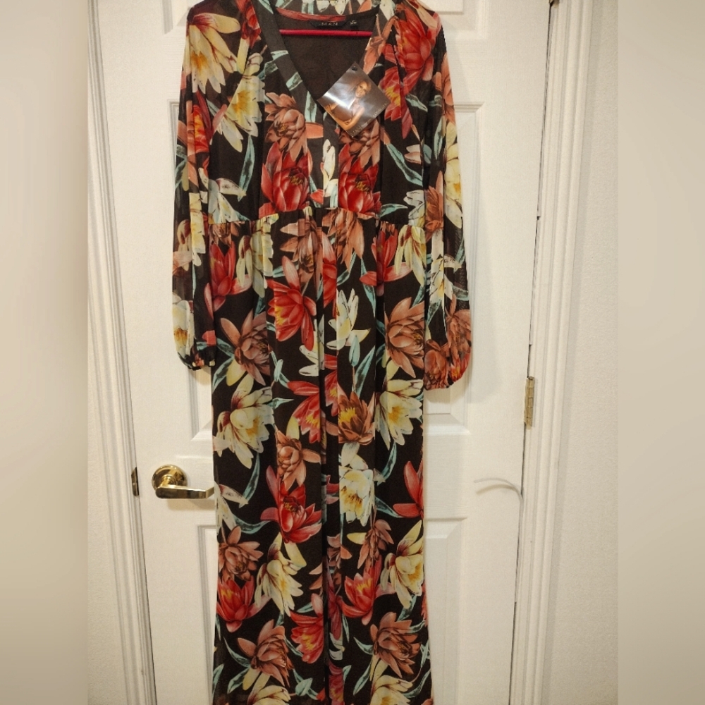 Iman brand new maxi medium dress